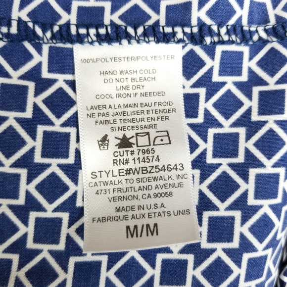 Nordstrom Pleione Printed Tank Top Blouse - Picture 7 of 8